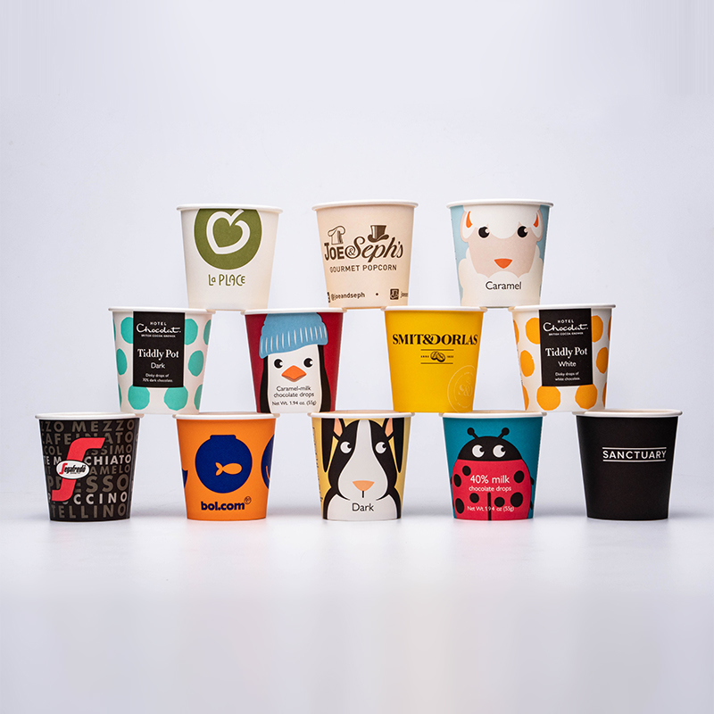 ถ้วยกระดาษผนังเดียว